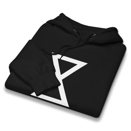Lakota Kapemni Native American Symbol graphic printed on a comfortable pullover hoodie.