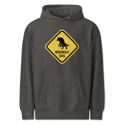 Werewolf Xing Sign Hoodie | Funny Monster Halloween Unisex Pullover Hoodie