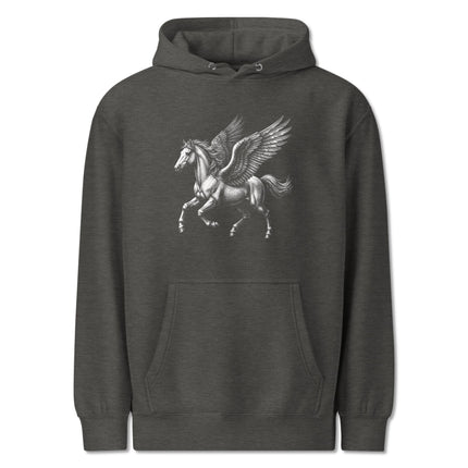 Pegasus Winged Horse Hoodie | Greek Mythology Fantasy Graphic Pullover Fleece