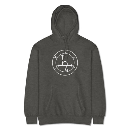 Lilith Sigil occult symbol pullover hoodie featuring esoteric witchy design.