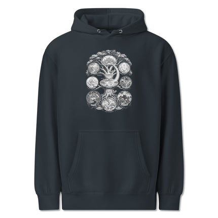 Yggdrasil World Tree Norse mythology hoodie featuring the iconic Viking tree of nine worlds.