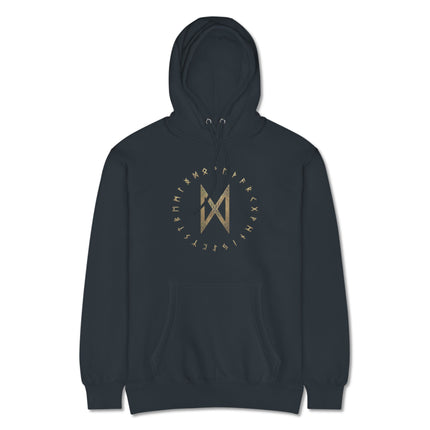 Dagaz rune elder futhark norse mythology viking symbol pullover hoodie print.