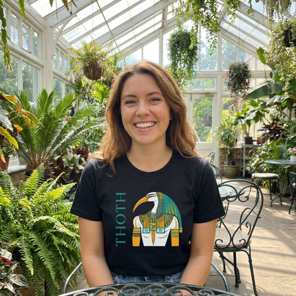 Thoth Egyptian God T-Shirt | Ancient Egypt Mythology Graphic Tee | V1