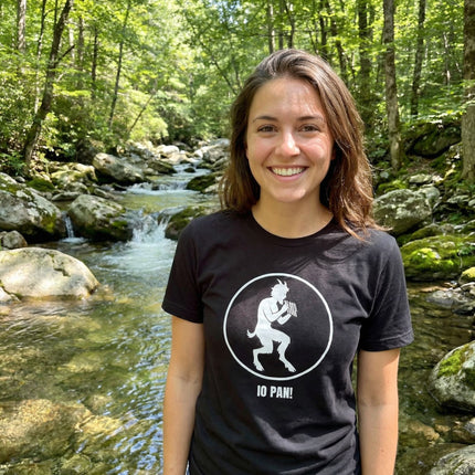 IO PAN! Pan God Satyr T-Shirt | Crowley Thelema Graphic Unisex Tee V1