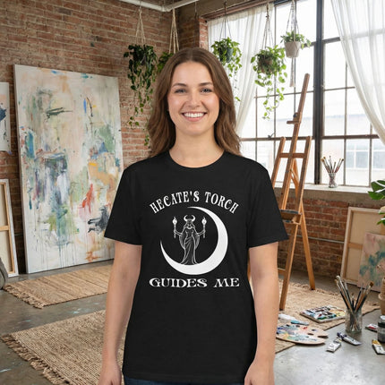 Hecate's Torch Guides Me T-Shirt | Moon Goddess Witch Pagan | V1
