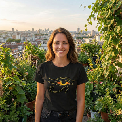 Eye of Ra T-Shirt | Ancient Egyptian God Symbol Mythology Tee | V1