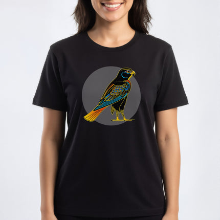Egyptian Horus T-Shirt | Ancient Falcon God Tee | V1