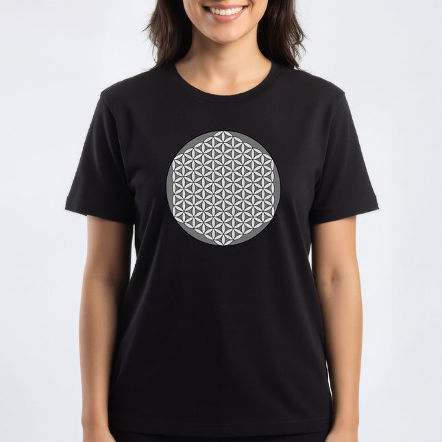 Flower of Life Sacred Geometry Tee | Unisex Graphic Tee V3