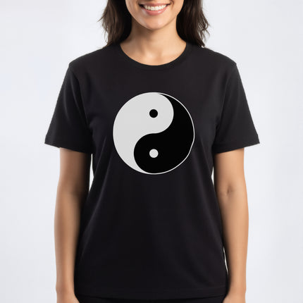 Yin Yang Symbol T-Shirt | Harmony and Balance Graphic Unisex Tee | V1